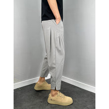 Load image into Gallery viewer, Summer Ultra-thin Nine-point Breathable Casual Pants