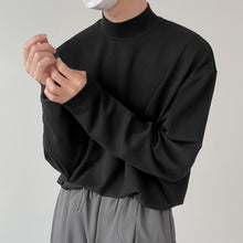 Load image into Gallery viewer, Half Turtleneck Bottoming Long Sleeve T-shirt