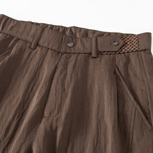 Load image into Gallery viewer, Lyocell Draped Straight Leg Casual Pants