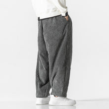 Load image into Gallery viewer, Loose Corduroy Harem Pants