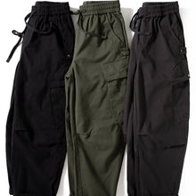 Load image into Gallery viewer, Thickened Workwear Loose Wide-leg Casual Pants