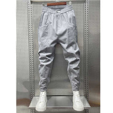 Load image into Gallery viewer, Linen Pants Loose Leggings