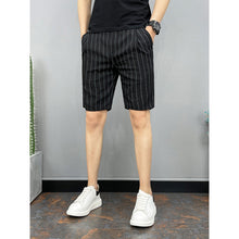 Load image into Gallery viewer, Striped Casual Slim Fit Shorts