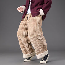 Load image into Gallery viewer, Thickened Reversible Corduroy Trousers