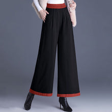 Load image into Gallery viewer, Loose Hemmed Casual Thickened Wide-leg Pants