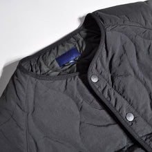 Load image into Gallery viewer, Japanese Retro Collarless Quilted Cotton-padded Jacket