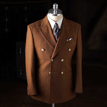 Load image into Gallery viewer, Italian Double-breasted Casual Business Suit