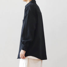 Load image into Gallery viewer, Japanese Retro Washed Cotton Loose Shirt