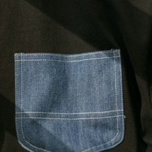 Load image into Gallery viewer, 300g Heavyweight Denim Pocket Loose T-Shirt