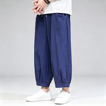 Load image into Gallery viewer, Cropped Waist-Defined Wide Leg Pants