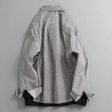 Load image into Gallery viewer, Retro Irregular Placket Casual Shirt