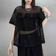 Load image into Gallery viewer, Hollow Mesh Leisure Suit