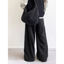 Load image into Gallery viewer, Retro-style Straight-leg Casual Pants