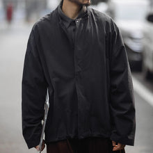 Load image into Gallery viewer, Retro Japanese Style Stand-up Collar Zip-up Jacket