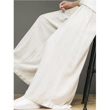 Load image into Gallery viewer, Cotton And Linen Casual Straight Pants