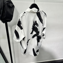 Load image into Gallery viewer, Graffiti Print Loose Casual Shirt