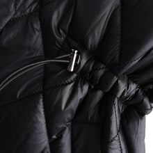 Load image into Gallery viewer, Single Breasted V-Neck Drawstring Vest Jacket