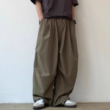 Load image into Gallery viewer, Japanese Retro Loose Pleated Straight Wide-leg Pants