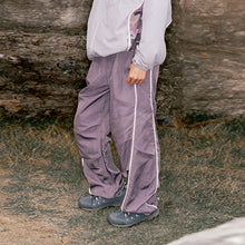 Load image into Gallery viewer, Pleated Quick-drying Reflective Strip Loose Drawstring Pants