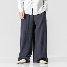 Load image into Gallery viewer, Linen Casual Loose Sports Wide-leg Pants