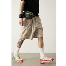Load image into Gallery viewer, Large Pockets Loose-fitting Casual Shorts