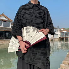 Load image into Gallery viewer, Water Wave Pattern Irregular Top