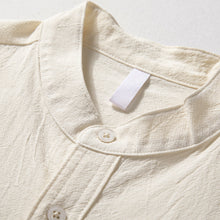 Load image into Gallery viewer, Vintage Stand Collar Loose Shirt
