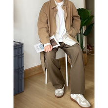 Load image into Gallery viewer, Japanese Striped Loose-fitting Long-sleeved Shirt