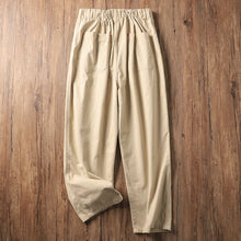 Load image into Gallery viewer, Wide-leg Cotton Loose Japanese Retro Casual Trousers