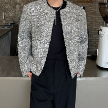 Load image into Gallery viewer, Sequined Stage Loose Short Jacket