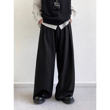 Load image into Gallery viewer, Retro-style Straight-leg Casual Pants