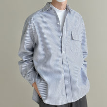 Load image into Gallery viewer, Striped Casual Loose Shirt