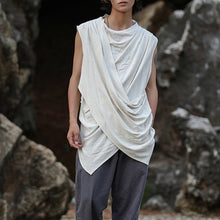 Load image into Gallery viewer, Summer Cotton Linen Sleeveless Vest