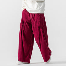 Load image into Gallery viewer, Corduroy Casual Thick Straight Wide-leg Pants