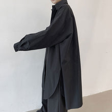 Load image into Gallery viewer, Dark Side Slit Long Sleeve Shirt
