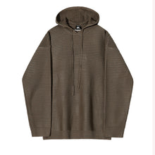 Load image into Gallery viewer, Hooded Knitted Pullover Thick Sweatshirt
