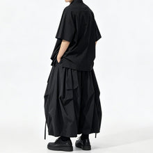 Load image into Gallery viewer, Japanese Loose High-waisted Wide-leg Skirt-Pants
