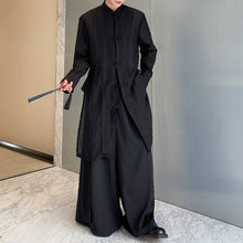 Load image into Gallery viewer, Gauze Trench Coat Long Shirt