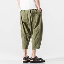 Load image into Gallery viewer, Summer Wide-Leg Crop Pants