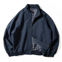 Load image into Gallery viewer, Retro Stand-up Collar Plaid Lining Jacket