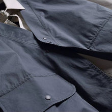 Load image into Gallery viewer, Japanese Style Contrast Color Stitching Fake Two-piece Vest T-shirt