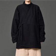 Load image into Gallery viewer, Winter Fleece-lined Layering Robe Coat