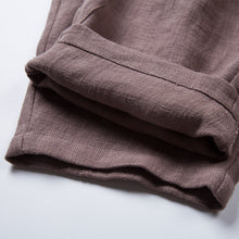 Load image into Gallery viewer, Vintage Loose Linen Wide Leg Casual Pants