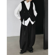 Load image into Gallery viewer, Women's Pleated High-waist Wide-leg Pants