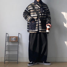 Load image into Gallery viewer, Reversible Japanese Retro Ethnic Cotton Jacket