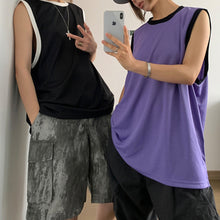 Load image into Gallery viewer, Retro Contrast Casual Vest