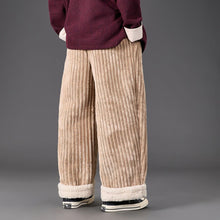 Load image into Gallery viewer, Thickened Reversible Corduroy Trousers