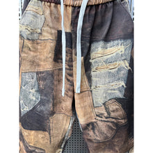 Load image into Gallery viewer, Retro Patchwork Floral Loose Harem Pants