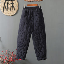Load image into Gallery viewer, Loose Thick Warm Down Pants