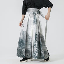 Load image into Gallery viewer, Ink Printed Hanfu Horse Face Skirt
